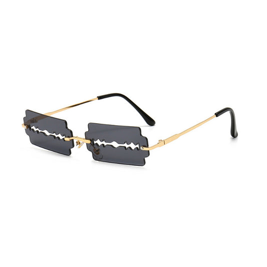 FelantriX⢠Trendy Hollow Blade Style Sunglasses Women