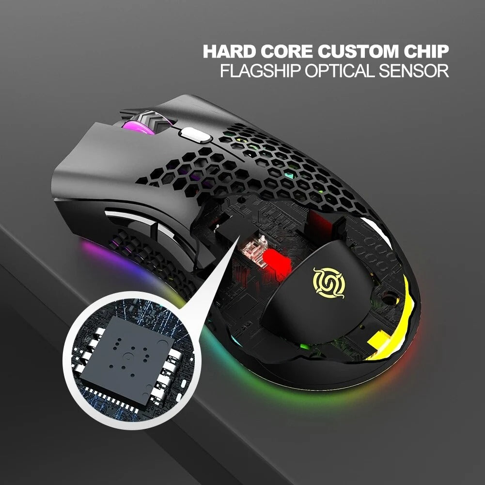 FelantriX™ BM600 Rechargeable Wireless RGB Gaming Mouse for PC