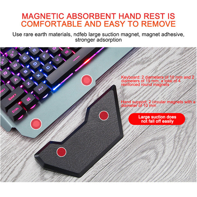 FelantriX™ Ergonomic Mechanical Keyboard with RGB Backlight