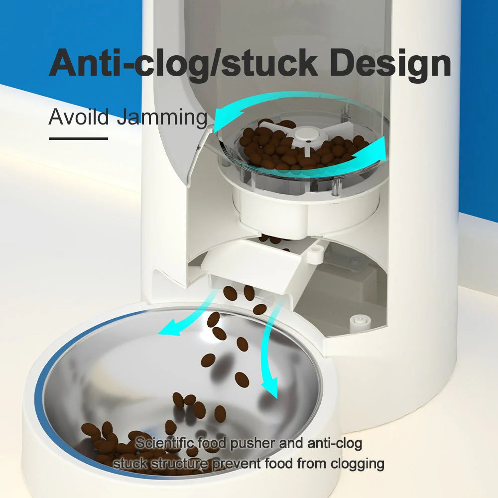 FelantriX™ HEYBO Automatic Cat Feeder Timed Cat Food Dispenser Wifi with APP Control for Remote