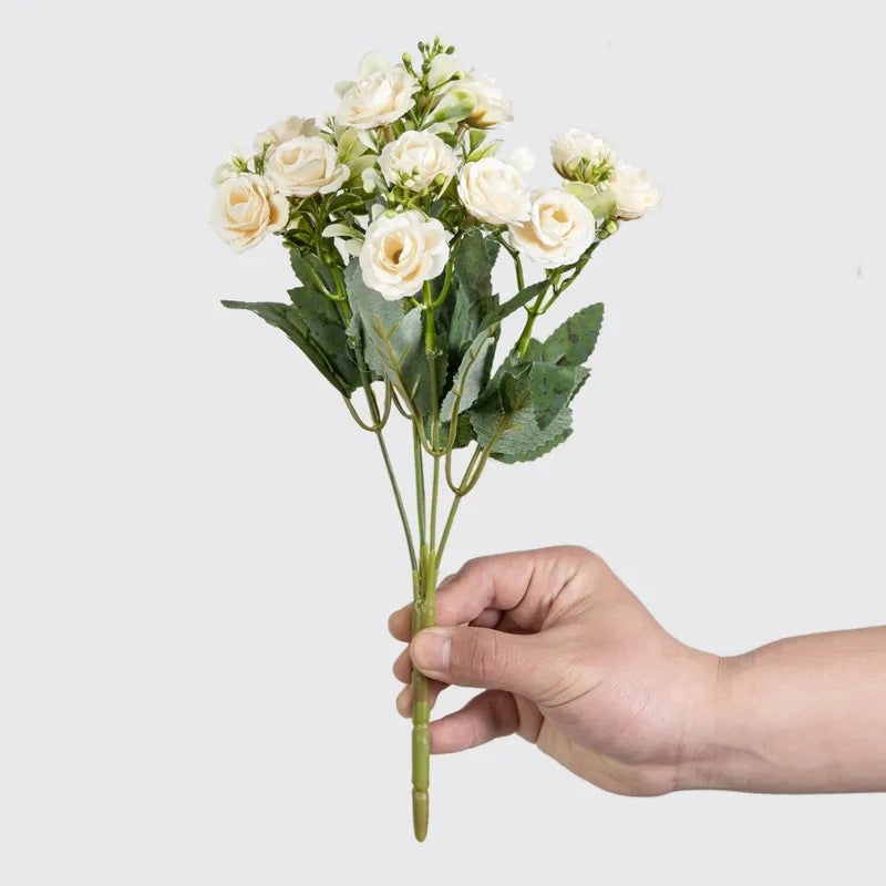 FelantriX™ European 15-Piece Rose Bouquet for Home Decor