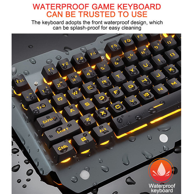 FelantriX™ Ergonomic Mechanical Keyboard with RGB Backlight