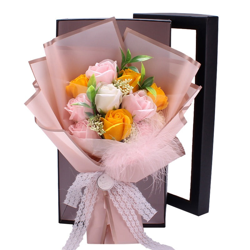 FelantriX™ Soap Rose Bouquet Gift Box