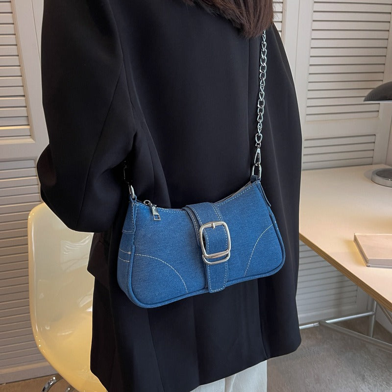 FelantriX™ Women's High-End Canvas Chain Crossbody Bag