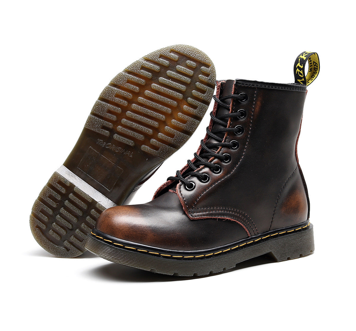 FelantriX™ Large Size Martin Casual Short Non-Slip Cowhide Boots