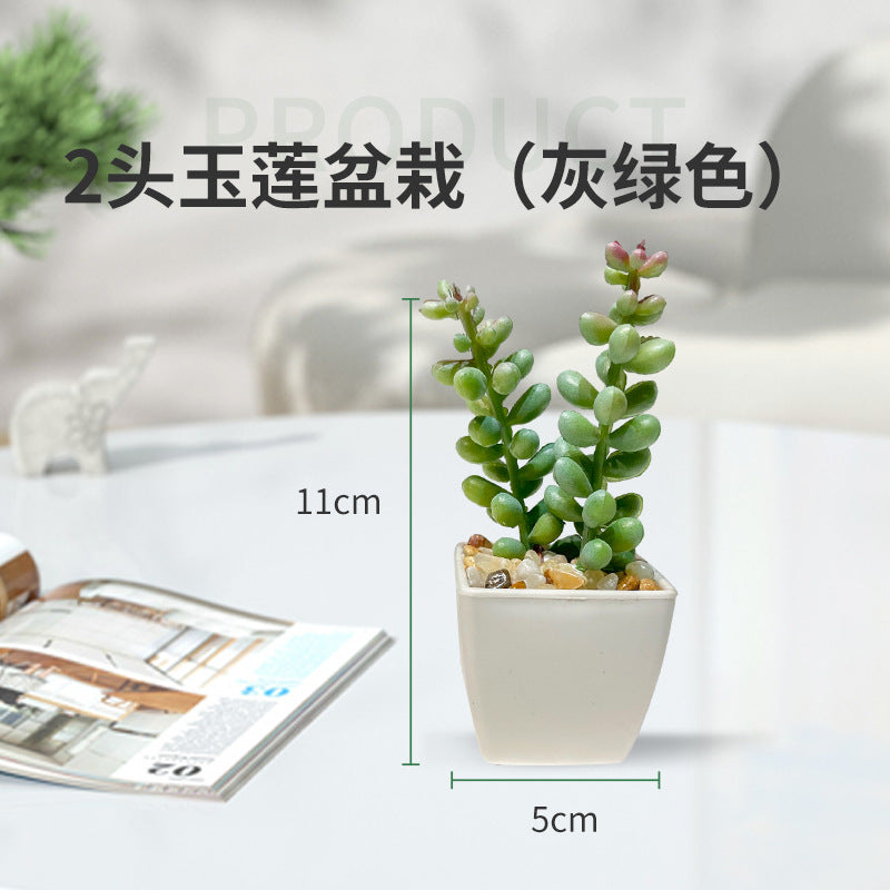 FelantriX™ Miniature Faux Succulent Cactus Indoor Plant Pot