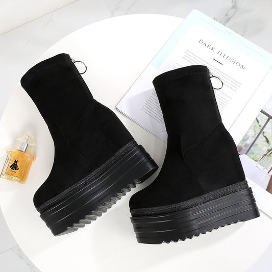 FelantriX™ Korean Women's Platform Martin Boots - All-Matching Style