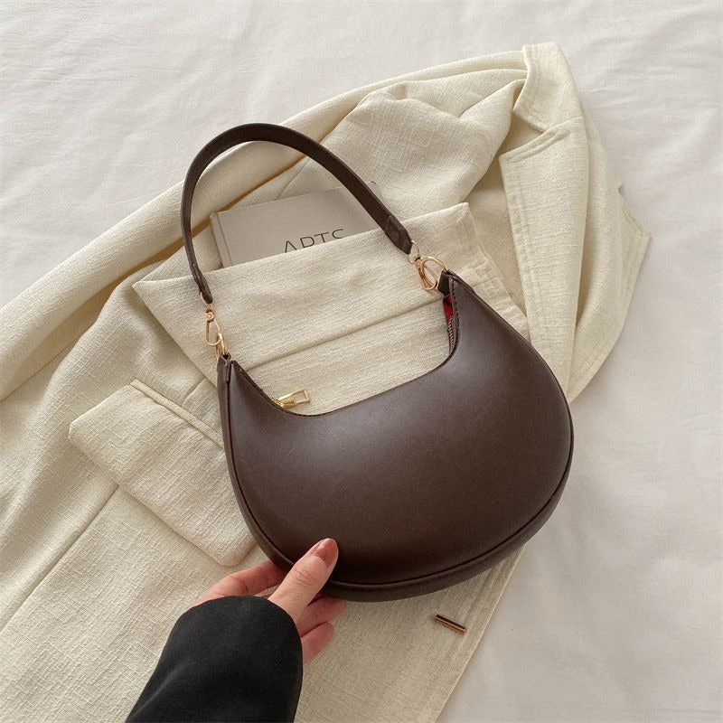 FelantriX™ Niche Crescent Textured Shoulder Bag for Women