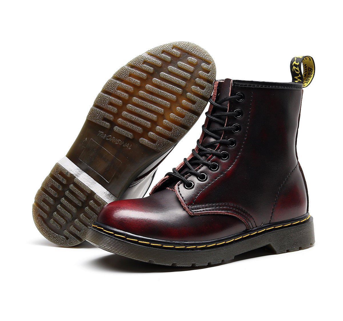 FelantriX™ Large Size Martin Casual Short Non-Slip Cowhide Boots