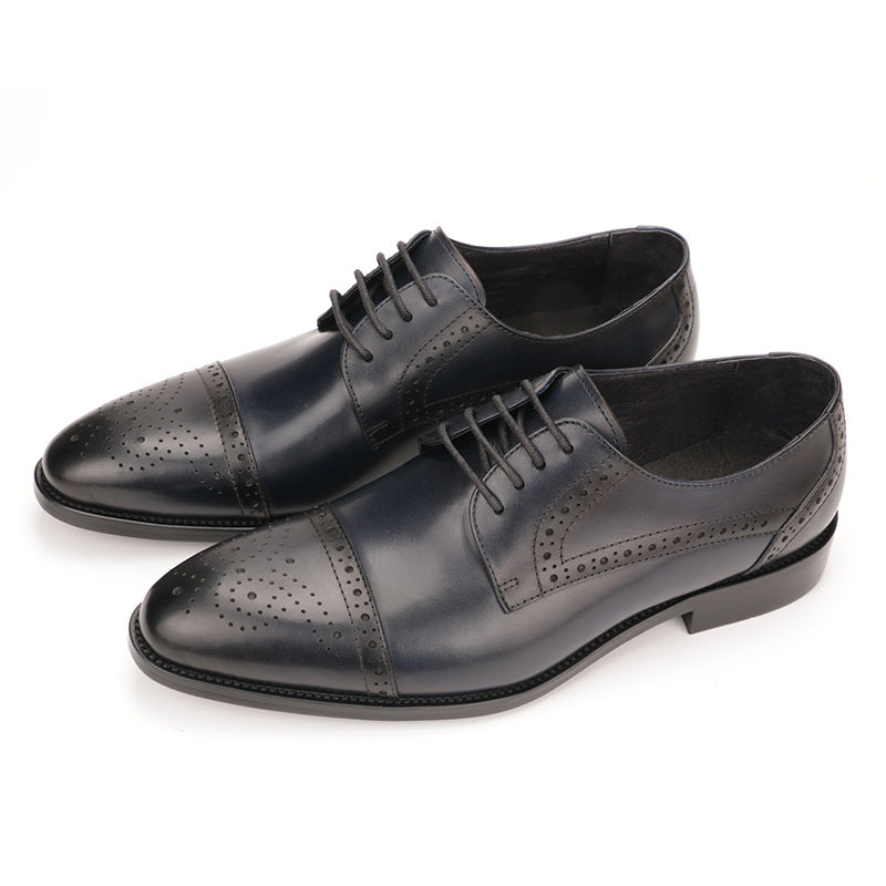 FelantriX™ Brogue Engraved Men's Leather Business Shoes