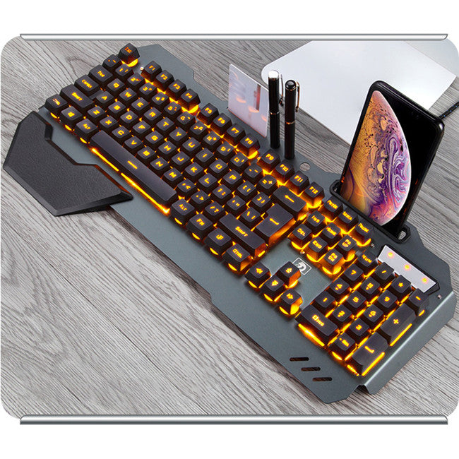 FelantriX™ Ergonomic Mechanical Keyboard with RGB Backlight