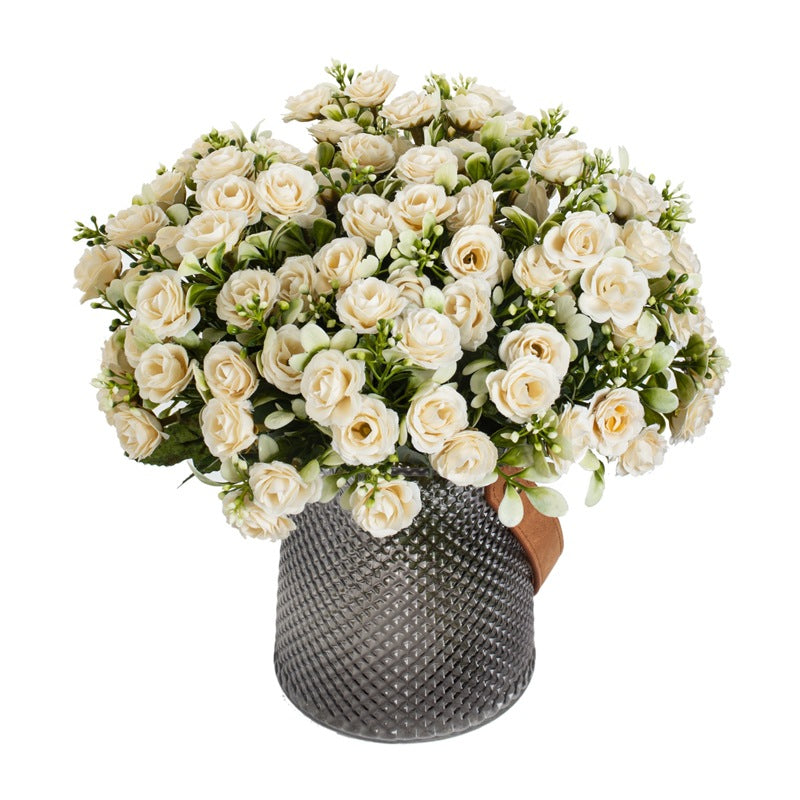FelantriX™ European 15-Piece Rose Bouquet for Home Decor
