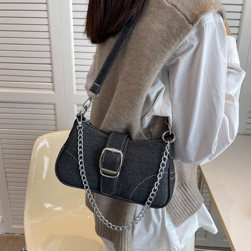 FelantriX™ Women's High-End Canvas Chain Crossbody Bag