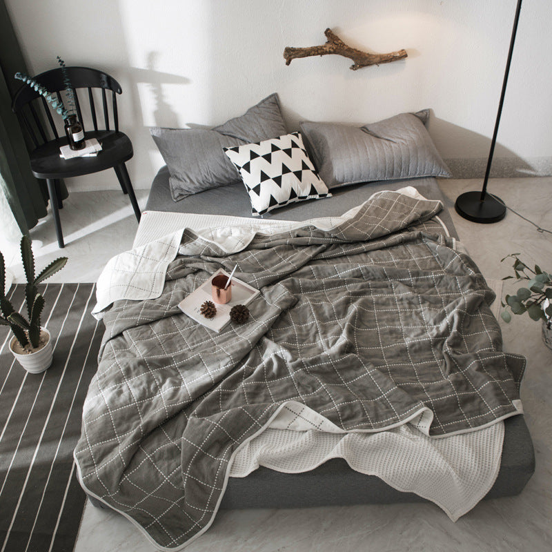 FelantriX™ New Cotton Six-Layer Gauze Blanket for All Seasons