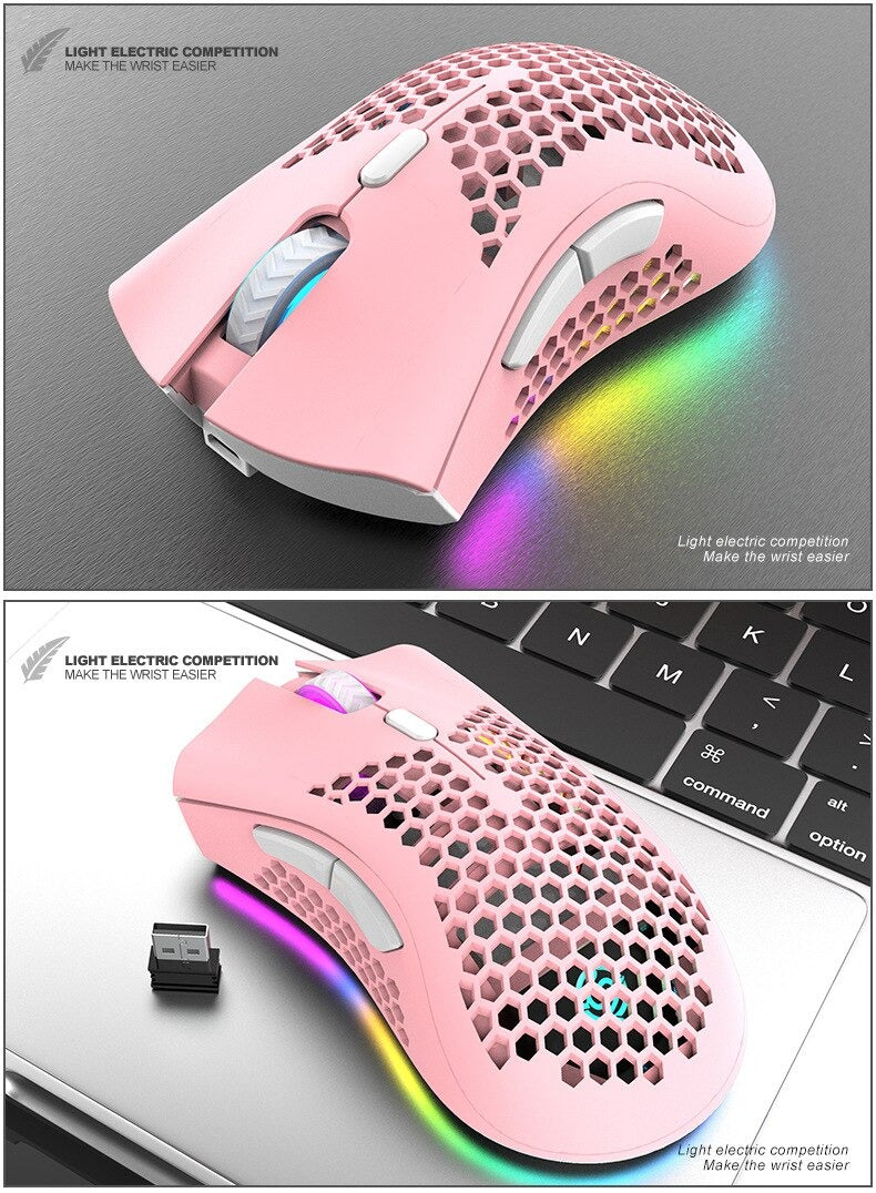 FelantriX™ BM600 Rechargeable Wireless RGB Gaming Mouse for PC