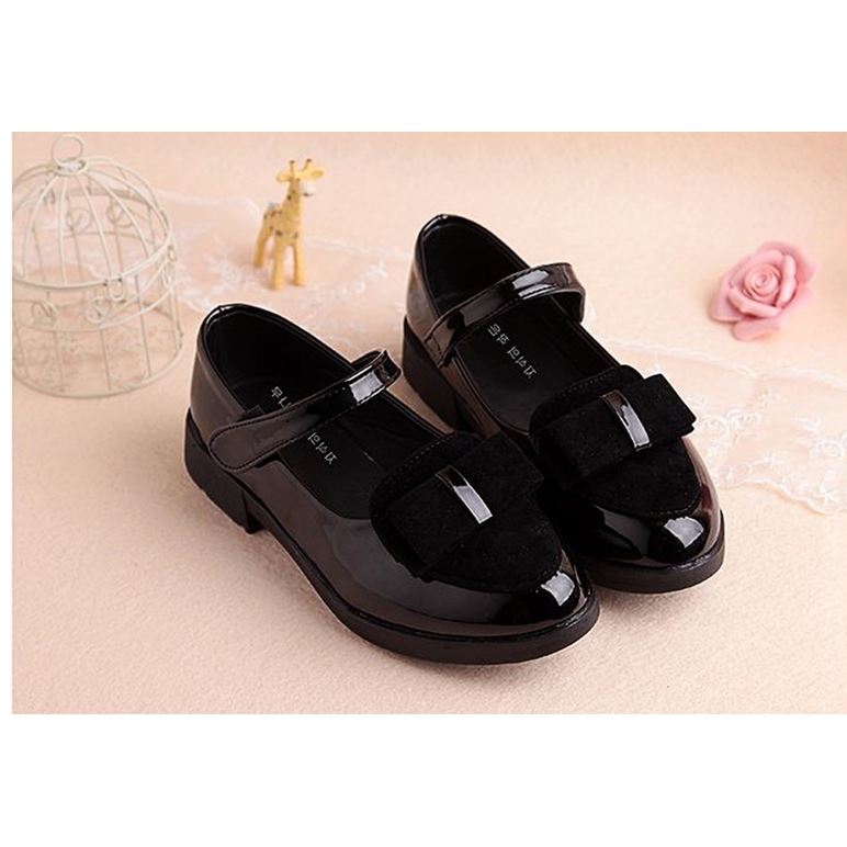 FelantriX™ Girls' Leather Princess Sneakers for School (Kids)