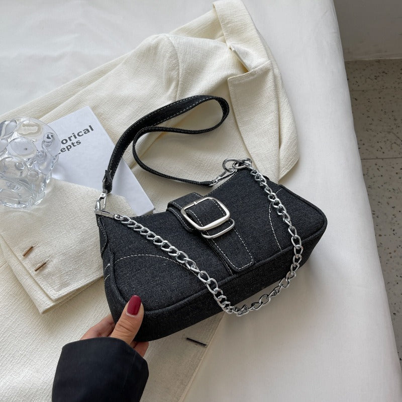 FelantriX™ Women's High-End Canvas Chain Crossbody Bag