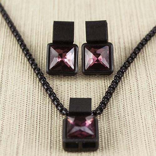 FelantriX™ Coal Necklace-Plum