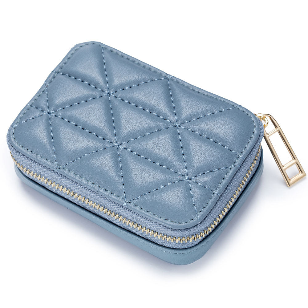 FelantriX™ Fashionable Leather Earphone Bag with Mini Cosmetic Purse