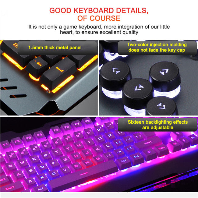 FelantriX™ Ergonomic Mechanical Keyboard with RGB Backlight