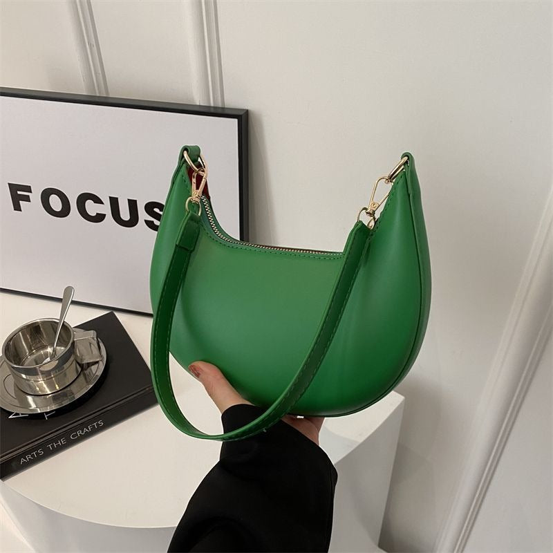 FelantriX™ Niche Crescent Textured Shoulder Bag for Women