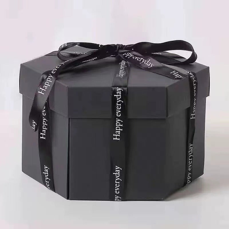 FelantriX™ Hexagonal DIY Pop-up Photo Album Gift Box