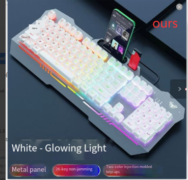 FelantriX™ Ergonomic Mechanical Keyboard with RGB Backlight