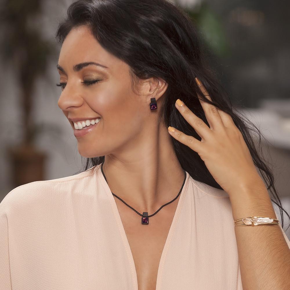 FelantriX™ Coal Necklace-Plum