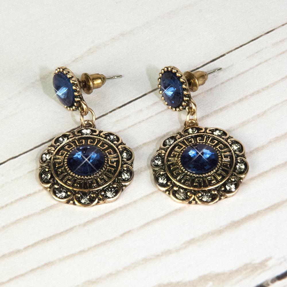 FelantriX™ Bloom Earrings-Sapphire