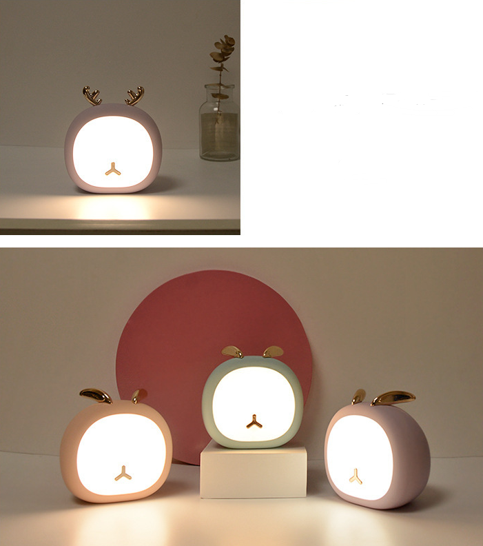 FelantriX™ Cute Pet Night Light with USB Charging and Dimming