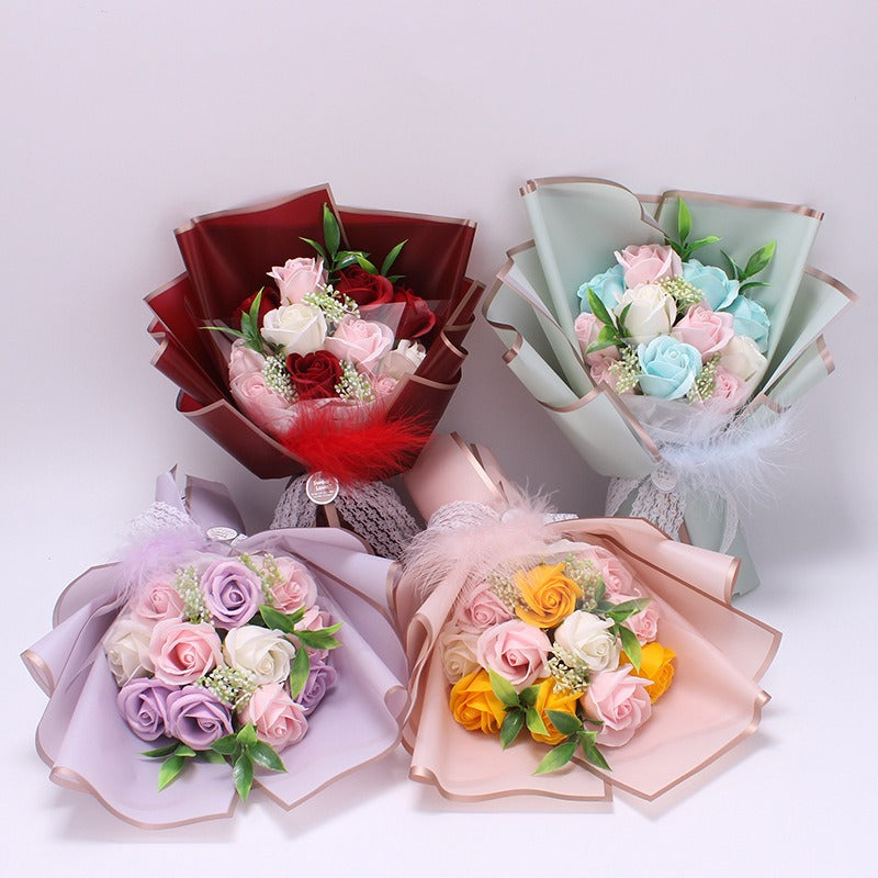 FelantriX™ Soap Rose Bouquet Gift Box